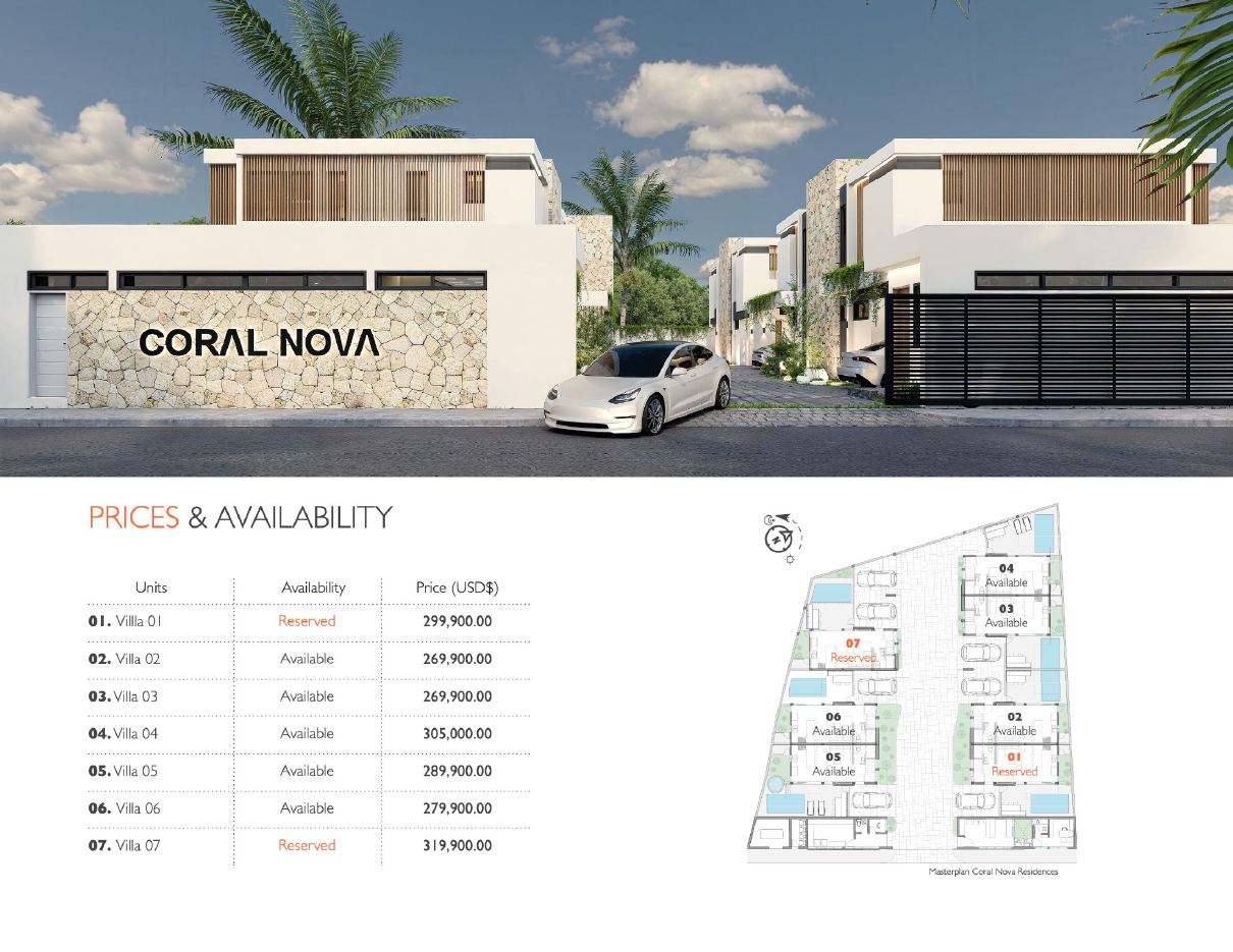 Coral Nova brochure, page 10